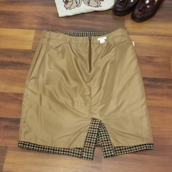 J.Crew Tweed pencil skirt size 0 EUC - Picture 5 of 8